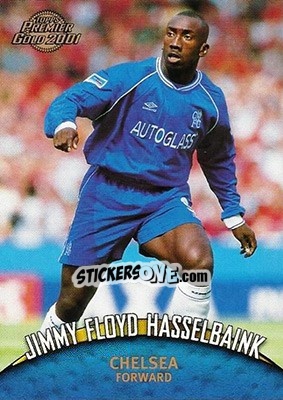 Sticker Jimmy Floyd Hasselbaink - Premier Gold 2000-2001 n. 29 - Topps
