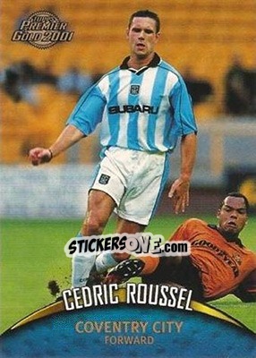 Sticker Cedric Roussel - Premier Gold 2000-2001 - Topps