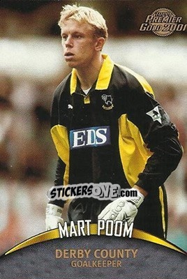 Figurina Mart Poom - Premier Gold 2000-2001 n. 39 - Topps