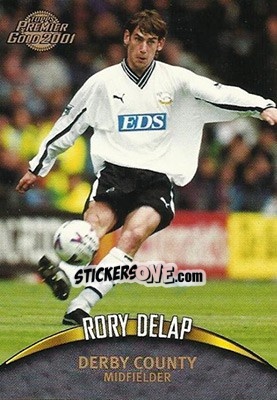 Sticker Rory Delap - Premier Gold 2000-2001 n. 41 - Topps