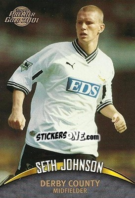 Sticker Seth Johnson - Premier Gold 2000-2001 n. 42 - Topps
