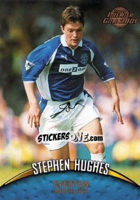 Sticker Stephen Hughes - Premier Gold 2000-2001 n. 47 - Topps