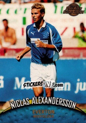 Sticker Niclas Alexandersson - Premier Gold 2000-2001 - Topps