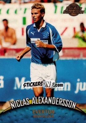 Sticker Niclas Alexandersson - Premier Gold 2000-2001 n. 49 - Topps