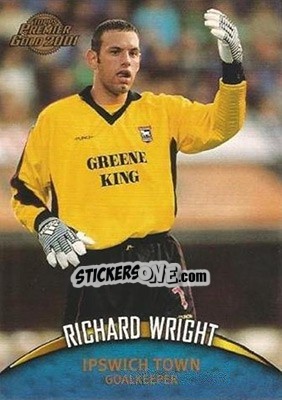 Sticker Richard Wright - Premier Gold 2000-2001 n. 51 - Topps