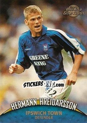 Sticker Hermann Hreidarsson - Premier Gold 2000-2001 n. 52 - Topps