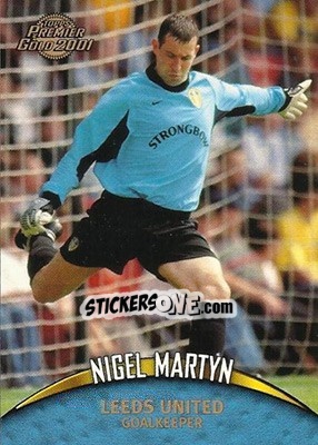 Sticker Nigel Martyn - Premier Gold 2000-2001 n. 56 - Topps