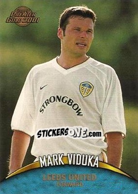Sticker Mark Viduka - Premier Gold 2000-2001 n. 60 - Topps