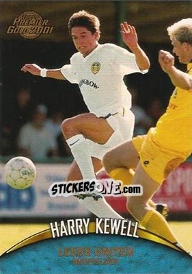 Sticker Harry Kewell - Premier Gold 2000-2001 n. 62 - Topps