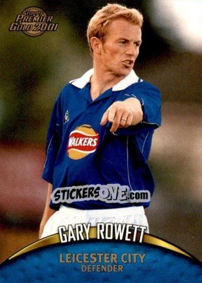 Figurina Gary Rowett - Premier Gold 2000-2001 n. 63 - Topps