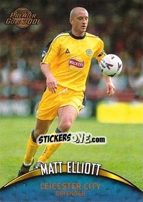 Sticker Matt Elliott - Premier Gold 2000-2001 n. 64 - Topps