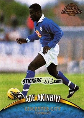 Sticker Ade Akinbiyi - Premier Gold 2000-2001 n. 67 - Topps