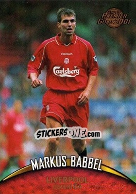Sticker Markus Babbel - Premier Gold 2000-2001 n. 69 - Topps