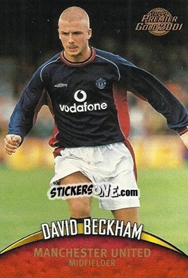 Cromo David Beckham - Premier Gold 2000-2001 - Topps