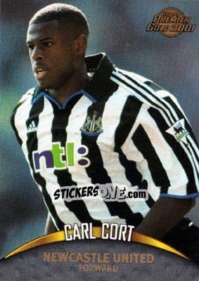 Figurina Carl Cort - Premier Gold 2000-2001 n. 95 - Topps