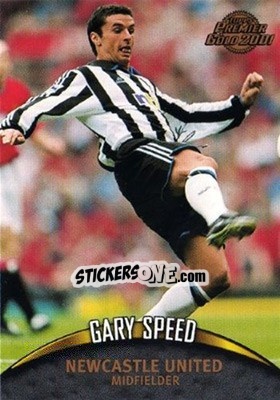 Sticker Gary Speed - Premier Gold 2000-2001 n. 96 - Topps