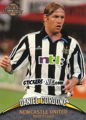 Sticker Daniel Cordone - Premier Gold 2000-2001 n. 99 - Topps