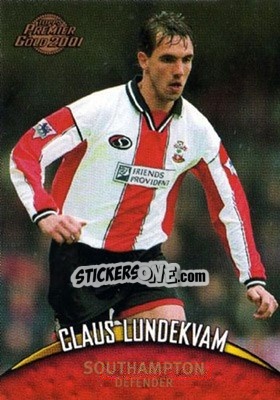 Sticker Claus Lundekvam - Premier Gold 2000-2001 - Topps