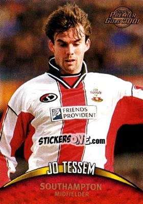 Sticker Jo Tessem - Premier Gold 2000-2001 n. 102 - Topps