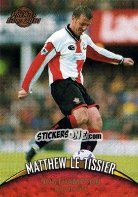 Sticker Matthew Le Tissier - Premier Gold 2000-2001 n. 103 - Topps