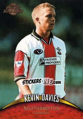 Sticker Kevin Davies - Premier Gold 2000-2001 n. 105 - Topps