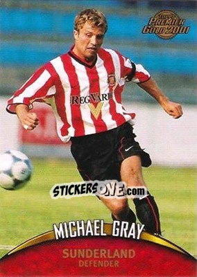 Sticker Michael Gray - Premier Gold 2000-2001 n. 107 - Topps