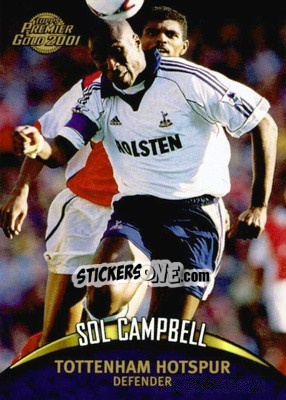 Sticker Sol Campbell - Premier Gold 2000-2001 n. 112 - Topps