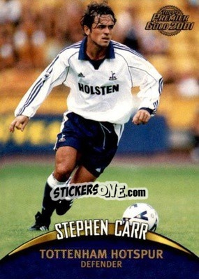 Sticker Stephen Carr - Premier Gold 2000-2001 n. 113 - Topps