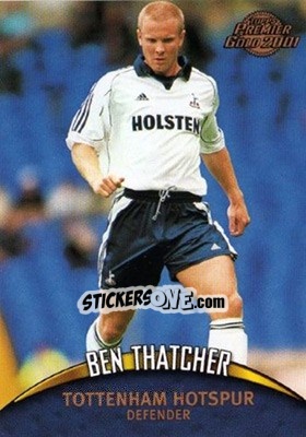 Sticker Ben Thatcher - Premier Gold 2000-2001 - Topps