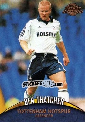 Sticker Ben Thatcher - Premier Gold 2000-2001 n. 116 - Topps