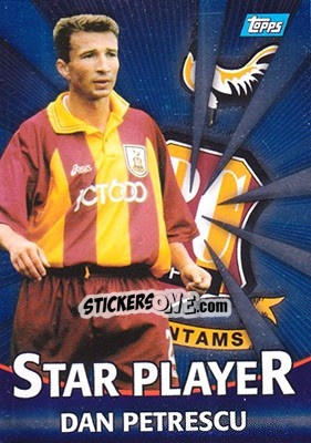 Sticker Dan Petrescu - Premier Gold 2000-2001 n. T3b - Topps