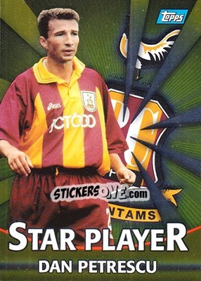 Sticker Dan Petrescu - Premier Gold 2000-2001 n. T3g - Topps