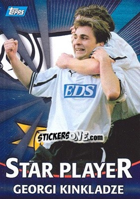 Sticker Georgi Kinkladze - Premier Gold 2000-2001 - Topps