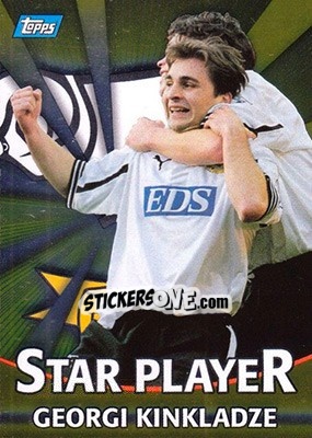 Cromo Georgi Kinkladze - Premier Gold 2000-2001 n. T7g - Topps