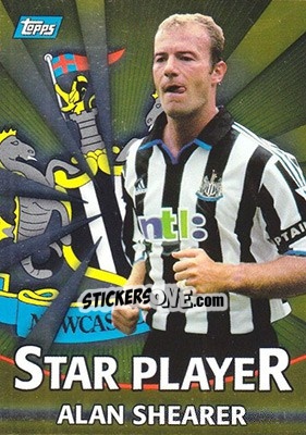 Figurina Alan Shearer - Premier Gold 2000-2001 - Topps