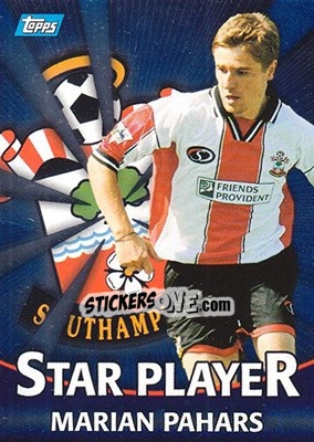 Sticker Marian Pahars - Premier Gold 2000-2001 n. T17b - Topps