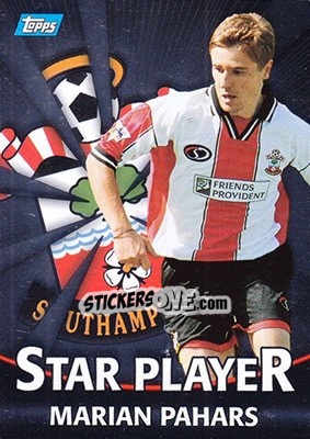 Sticker Marian Pahars - Premier Gold 2000-2001 n. T17s - Topps