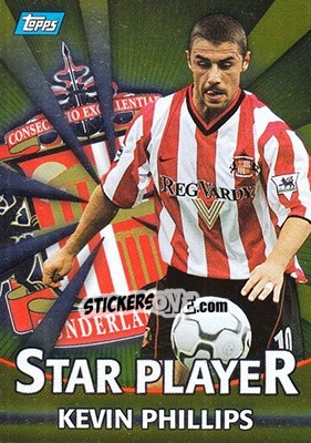 Sticker Kevin Phillips - Premier Gold 2000-2001 - Topps