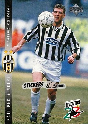Sticker Massimo Carrera - Juventus FC Campione d'Italia 1994-1995 - Upper Deck