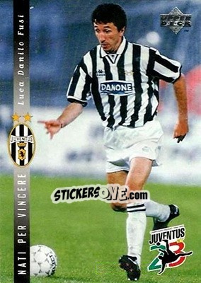Sticker Luca Danilo Fusi - Juventus FC Campione d'Italia 1994-1995 n. 8 - Upper Deck