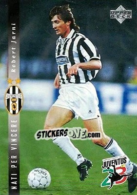 Figurina Robert Jarni - Juventus FC Campione d'Italia 1994-1995 - Upper Deck