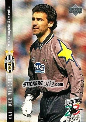 Sticker Michelangelo Rampulla - Juventus FC Campione d'Italia 1994-1995 n. 15 - Upper Deck