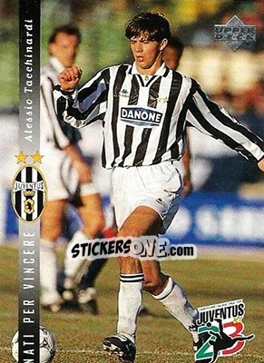 Sticker Alessio Tacchinardi - Juventus FC Campione d'Italia 1994-1995 n. 18 - Upper Deck