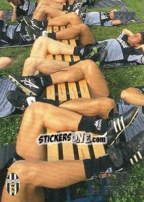 Figurina Foto Di Gruppo - Juventus FC Campione d'Italia 1994-1995 - Upper Deck