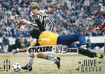 Sticker Michael Laudrup - Juventus FC Campione d'Italia 1994-1995 n. 32 - Upper Deck