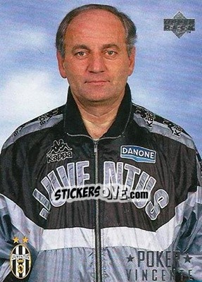 Sticker Narciso Pezzotti - Juventus FC Campione d'Italia 1994-1995 - Upper Deck
