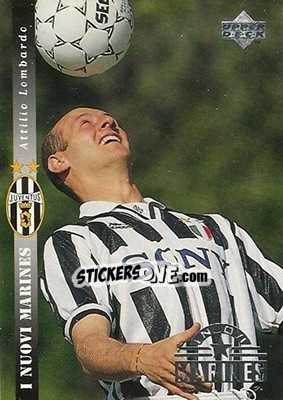 Sticker Attilic Lombarde - Juventus FC Campione d'Italia 1994-1995 n. 37 - Upper Deck