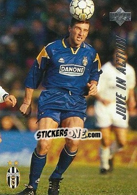 Sticker Parma - Juventus 1-3 - Juventus FC Campione d'Italia 1994-1995 n. 53 - Upper Deck