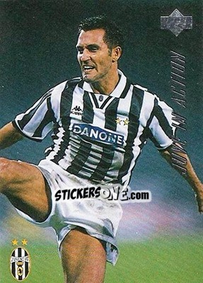 Sticker Juventus - Roma 3-0 - Juventus FC Campione d'Italia 1994-1995 n. 54 - Upper Deck
