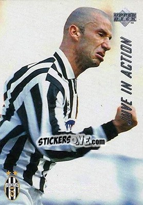 Figurina Juventus - Cremonse 2-1 - Juventus FC Campione d'Italia 1994-1995 - Upper Deck